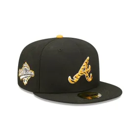 Atlanta Braves MLB Tiger Fill 59FIFTY Cerrada de Lana