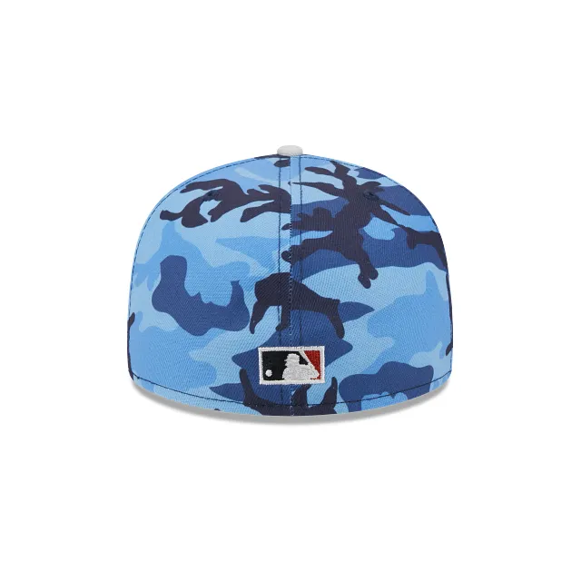 Atlanta Braves MLB Urban Blue Camo 59FIFTY Cerrada MLB