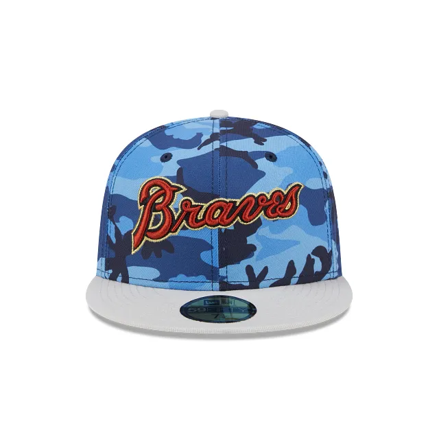 Atlanta Braves MLB Urban Blue Camo 59FIFTY Cerrada MLB