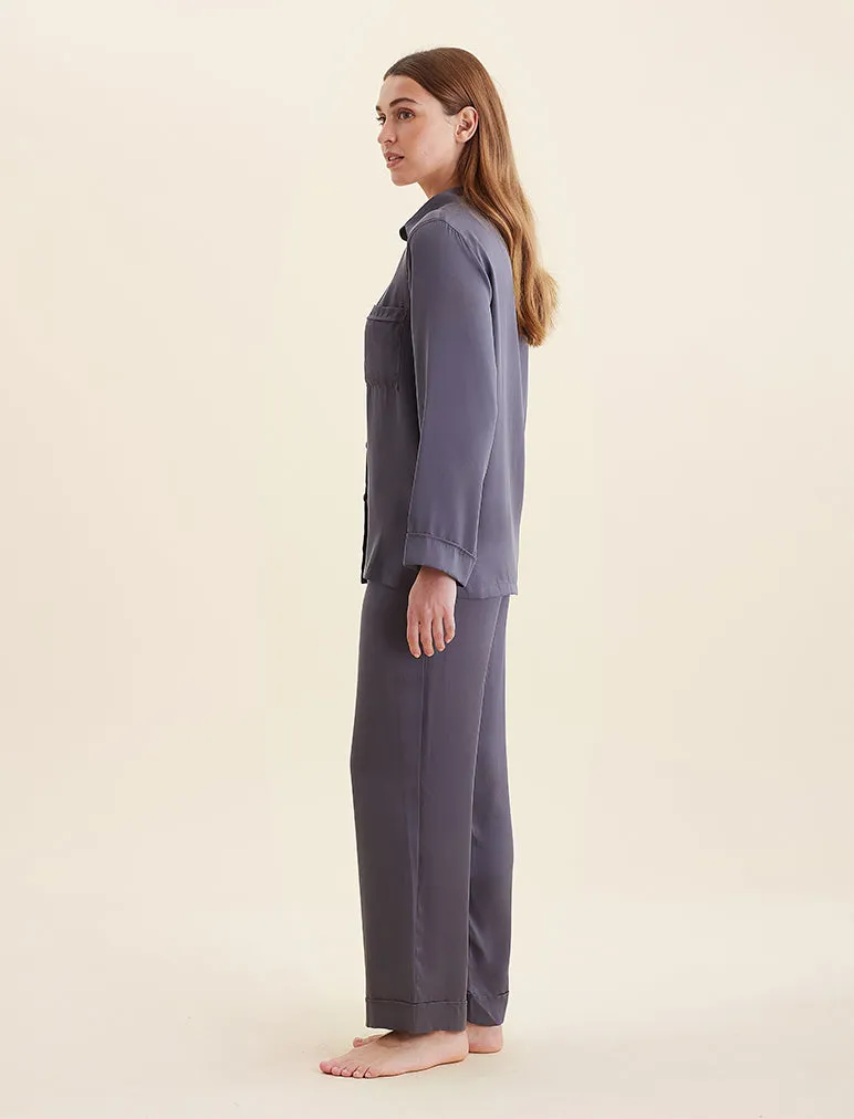 Audrey Washable Silk Full Length PJ