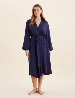 Audrey Washable Silk Long Robe