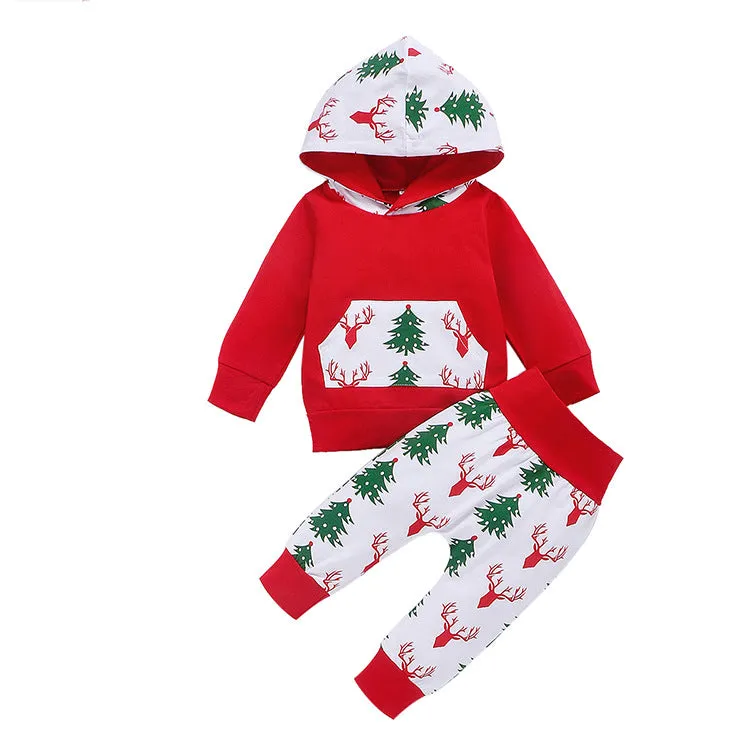 Baby Christmas Set   Hat   Headband Baby Christmas Romper Wholesale Baby Clothes