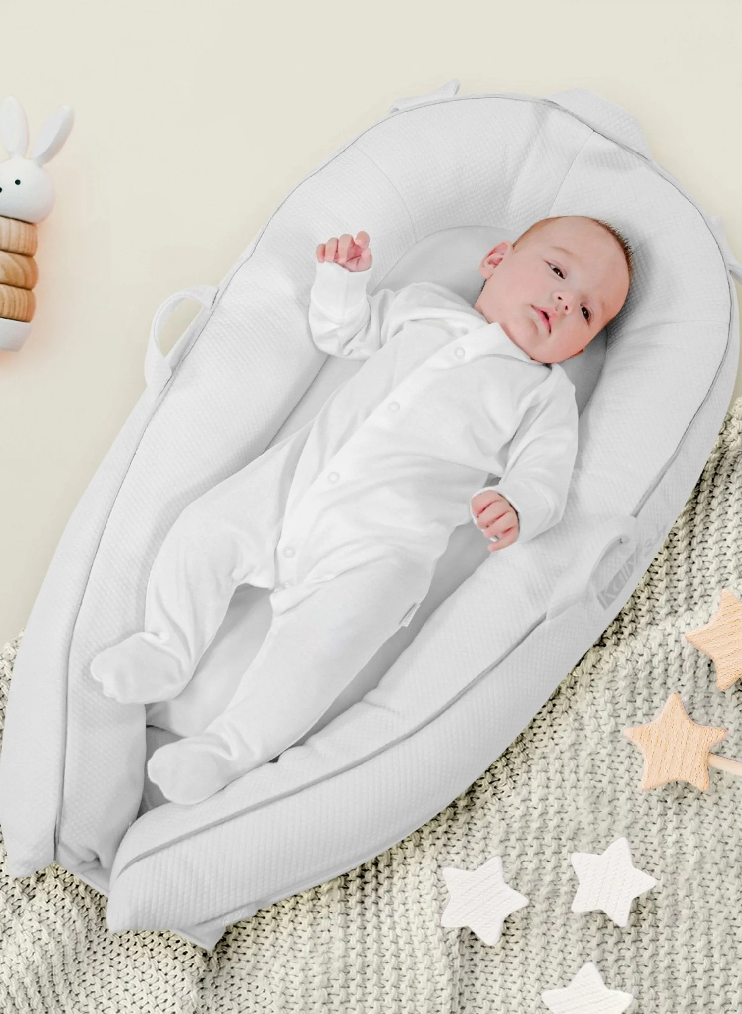 Baby Nest - Light Grey