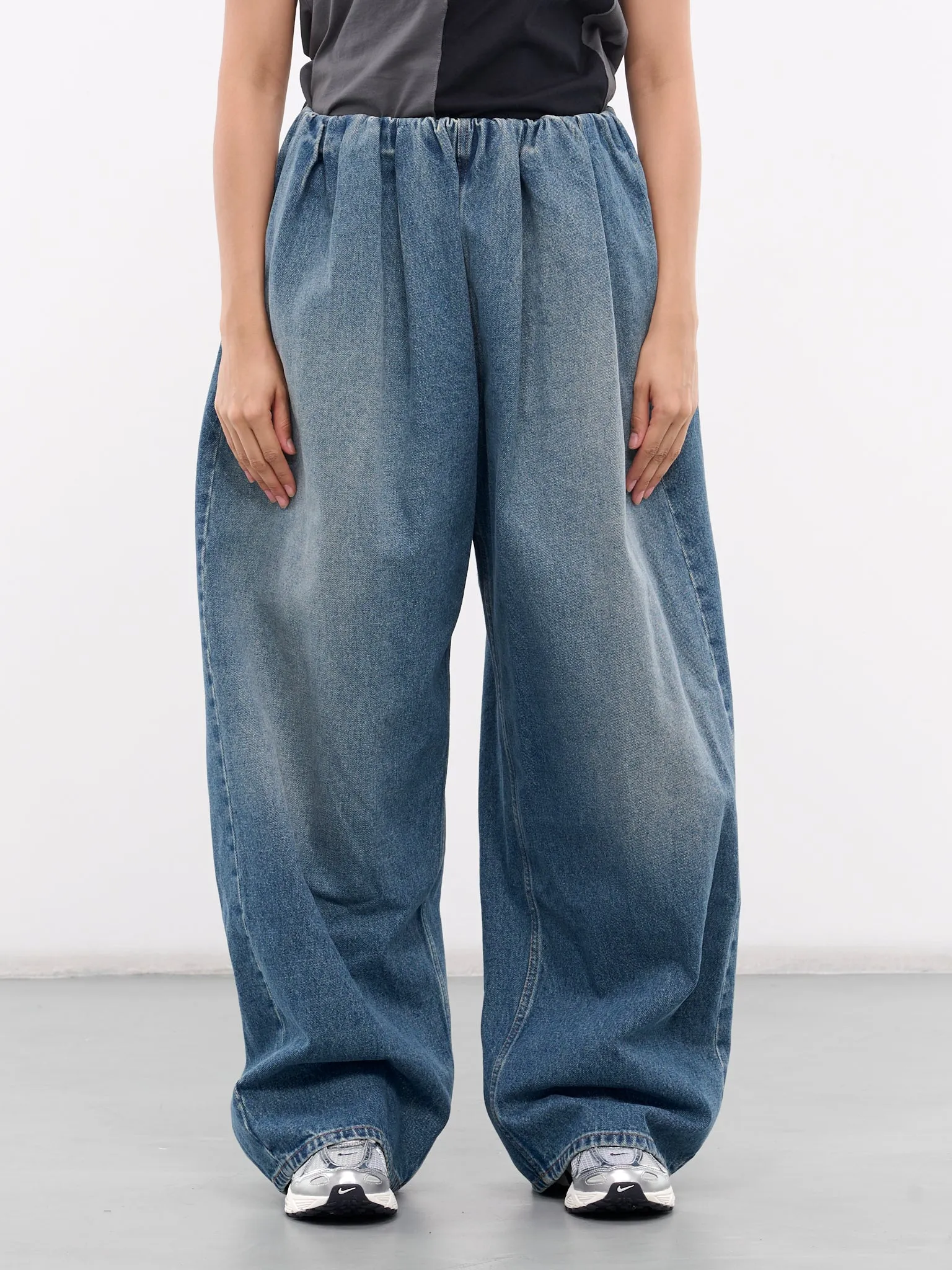 Baggy Denim Trousers (S52KA0514-S30589-980-BLUE)