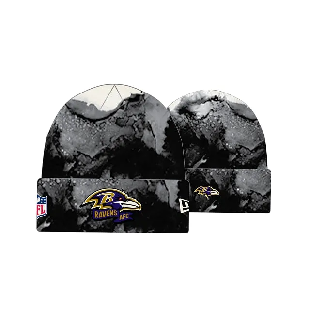 Baltimore Ravens NFL Sideline 2022 Ink Dye Knit