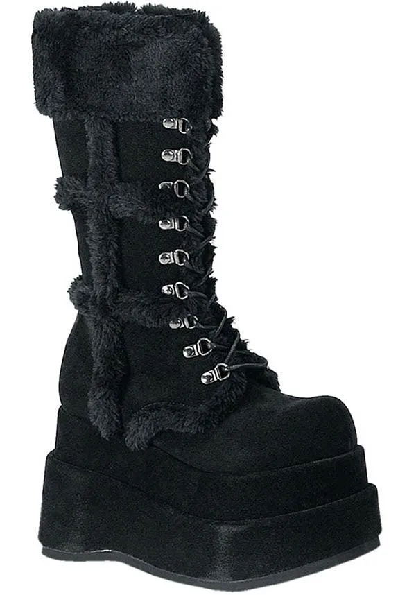 BEAR-202 [Black] | PLATFORM BOOTS [PREORDER]