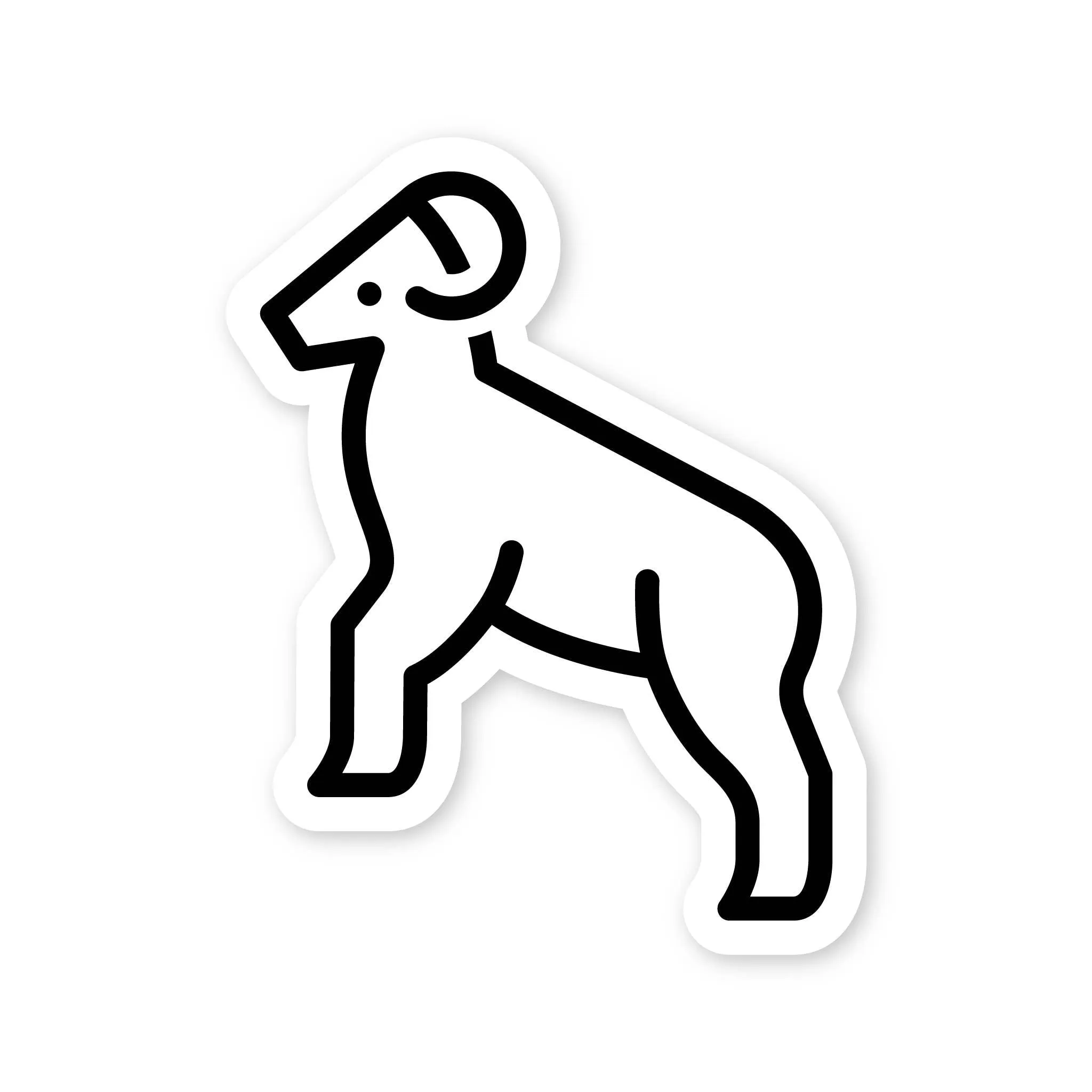 Bighorn Sheep Sticker