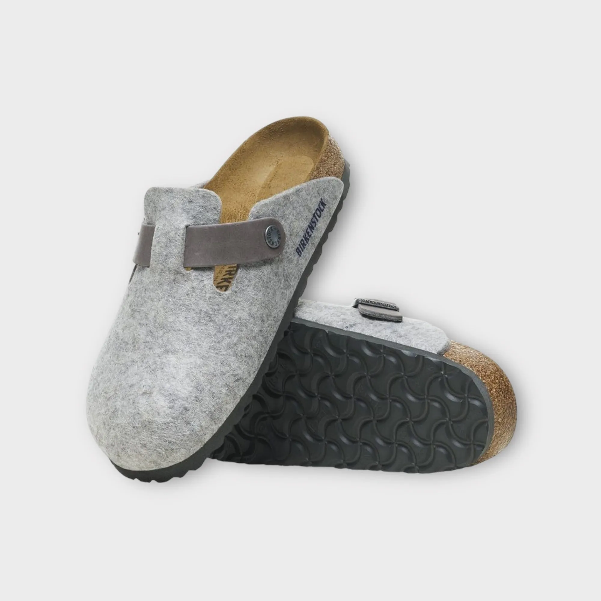 Birkenstock Boston I Light Gray