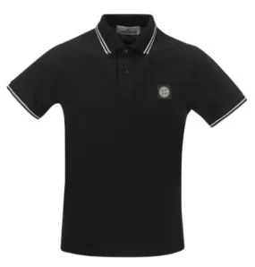 Black Logo Polo