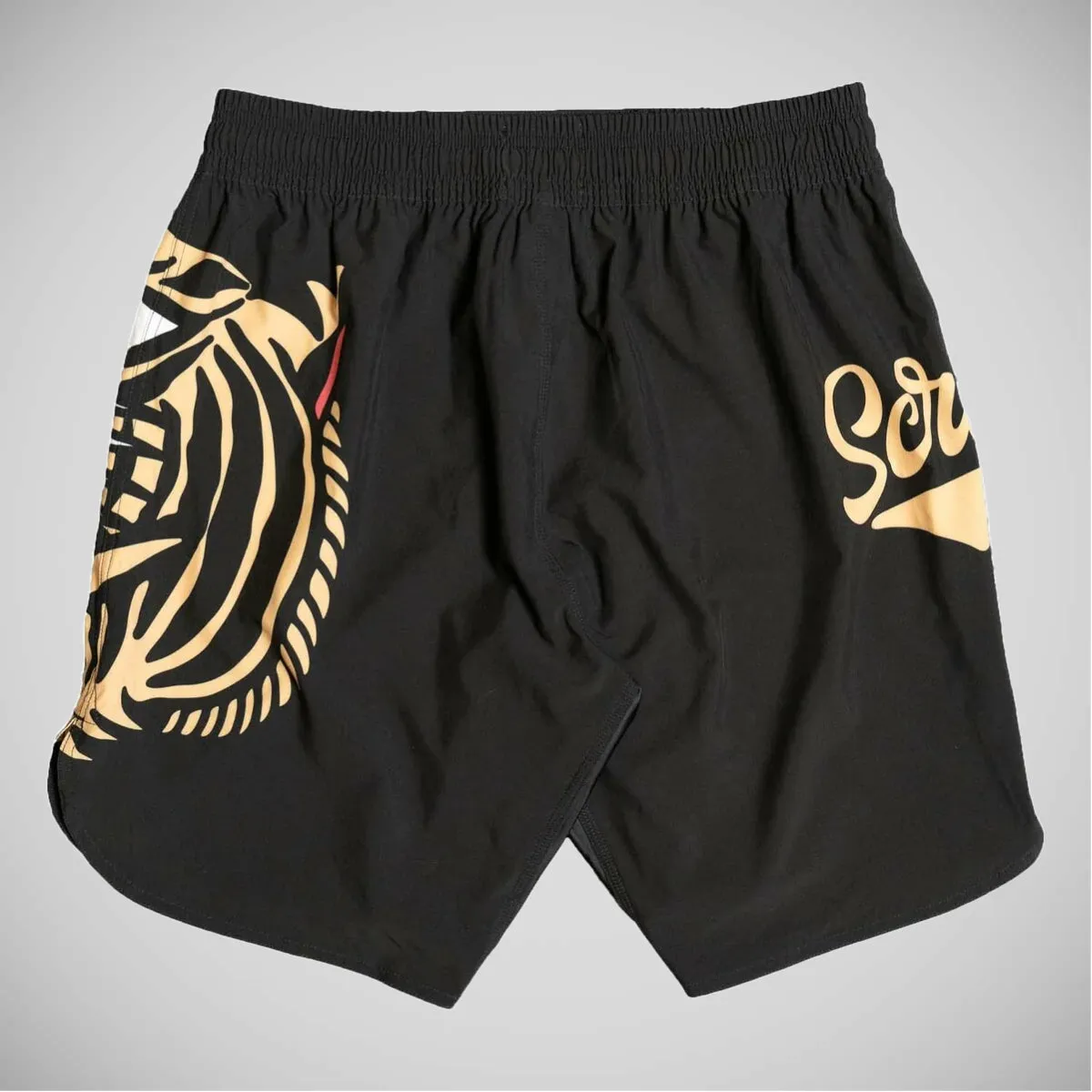 Black Scramble Tigre Grappling Shorts