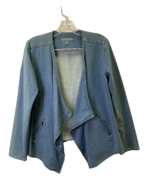 Blazer By Soft Surroundings In Blue Denim, Size: M