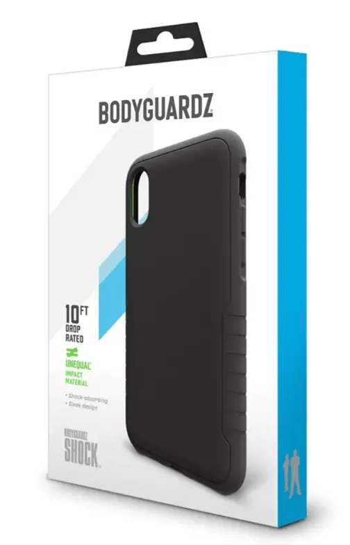 BodyGuardz Unequal iPhone XR Black Case Protection