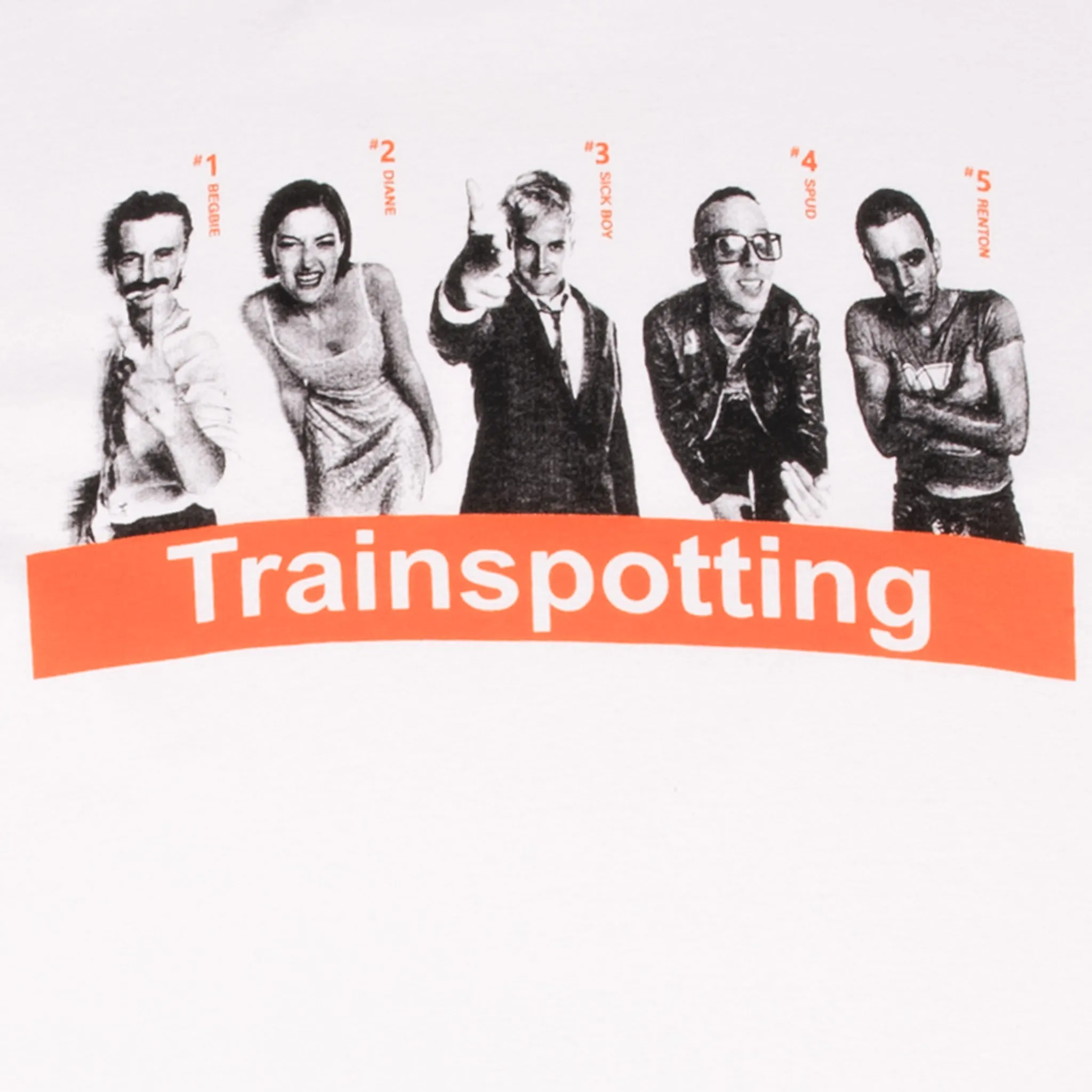 BOOTLEG TRAINSPOTTING MOVIE TEE SHIRT SIZE LARGE MADE IN USA