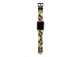 Border Collie Mint Apple Watch Strap