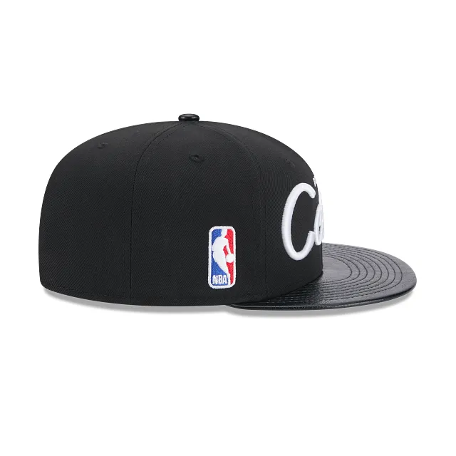 Boston Celtics NBA Faux Leather 9FIFTY Snapback