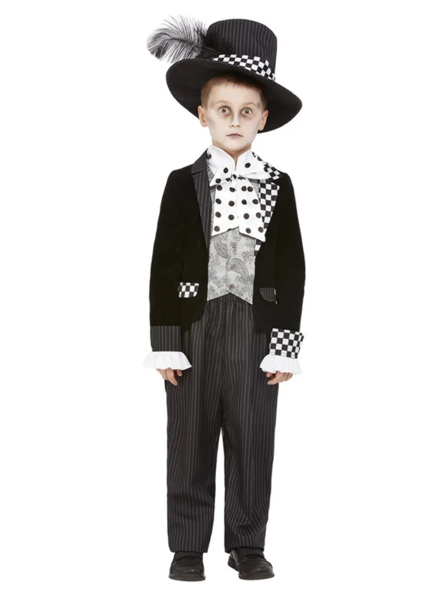 Boys Dark Mad Hatter Costume