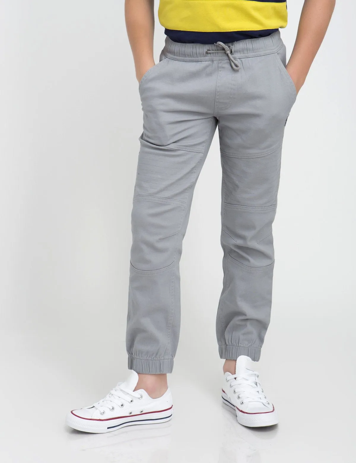 Boys PULL-ON DRAWSTRING FLEX MOTO JOGGER