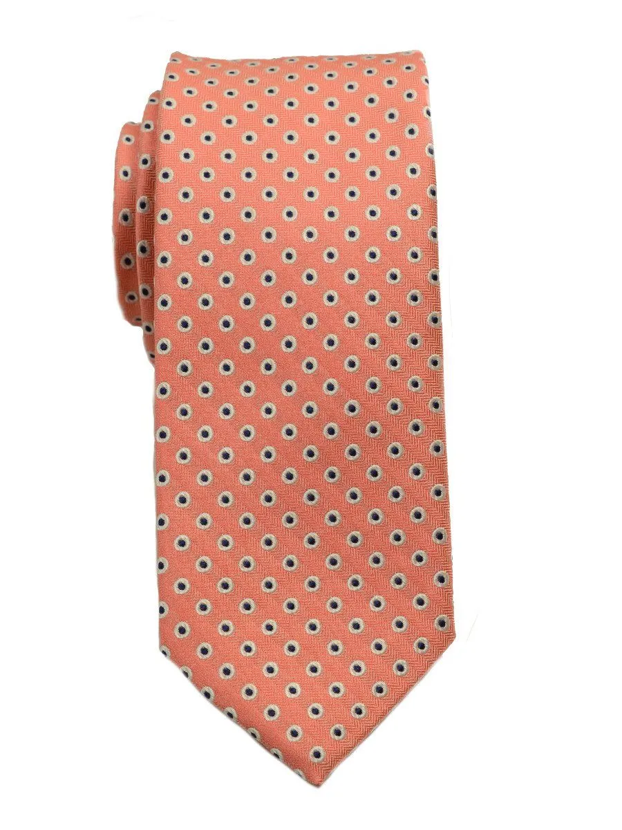 Boy's Tie 19805 Peach/Navy