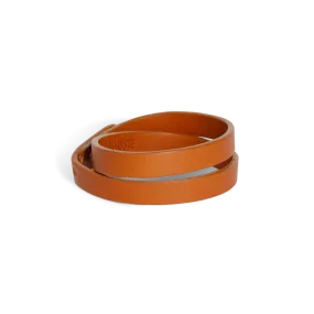 Bracelet Cuir - Cuir Lisse Camel