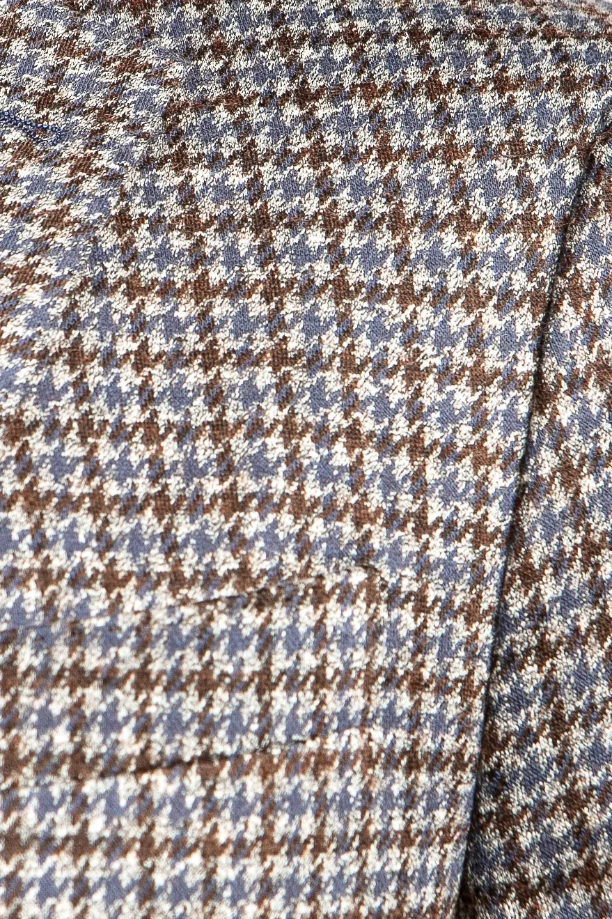 Brett Houndstooth Wool Blend Sport Coat