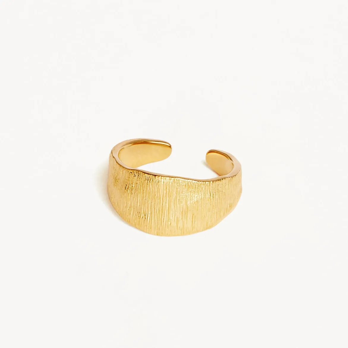 By Charlotte Woven Light Ring, Gold