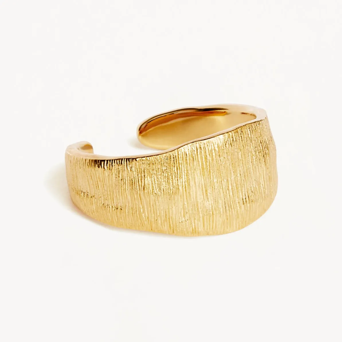 By Charlotte Woven Light Ring, Gold