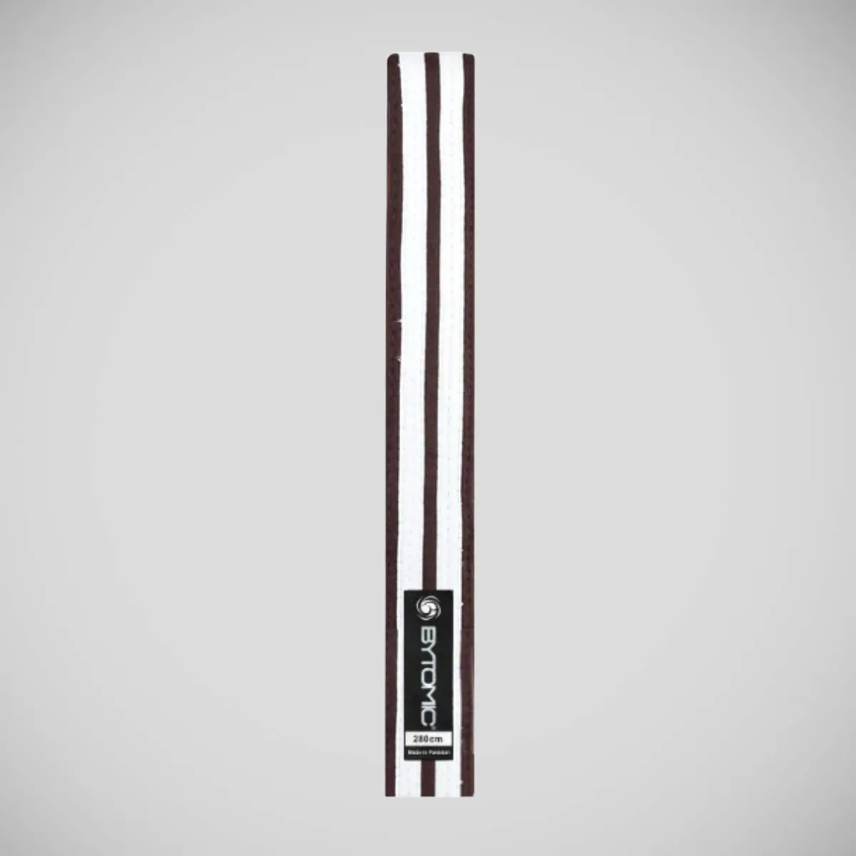 Bytomic Double Stripe Belt Brown/White