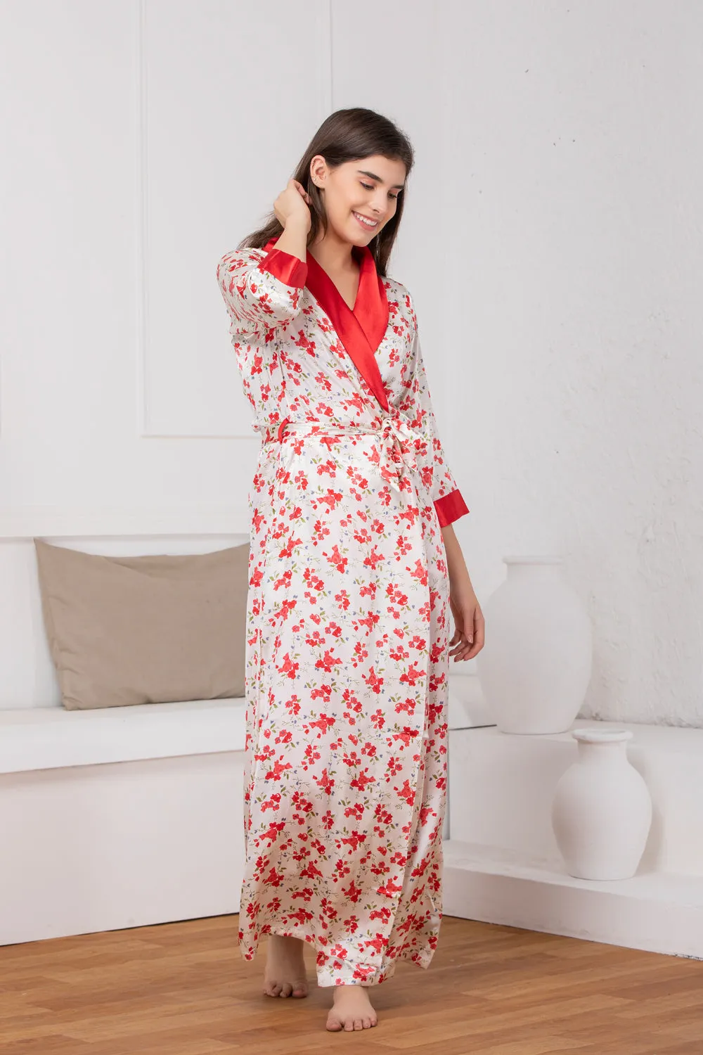 Camellia blooms Nightgown set