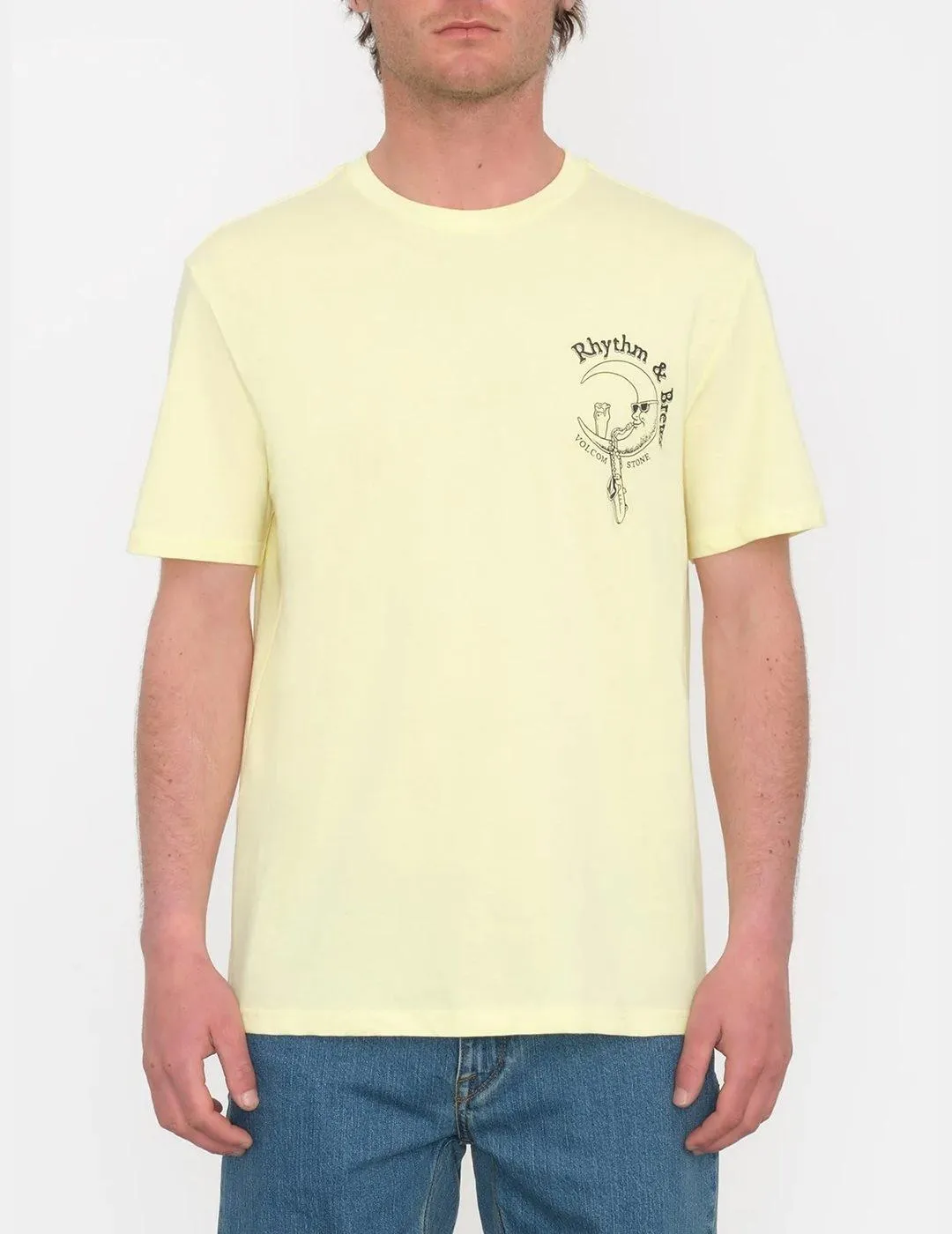 Camiseta Volcom Rhythm 1991 Amarillo