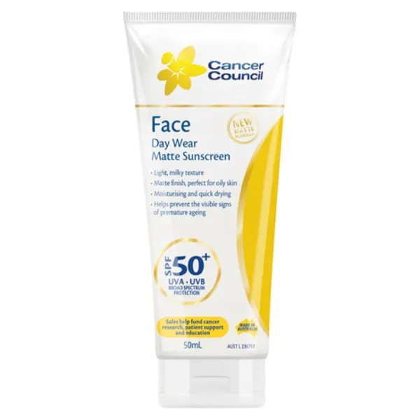 CANCER COUNCIL - Day Wear Face Matte (1.6 oz 50 ml)