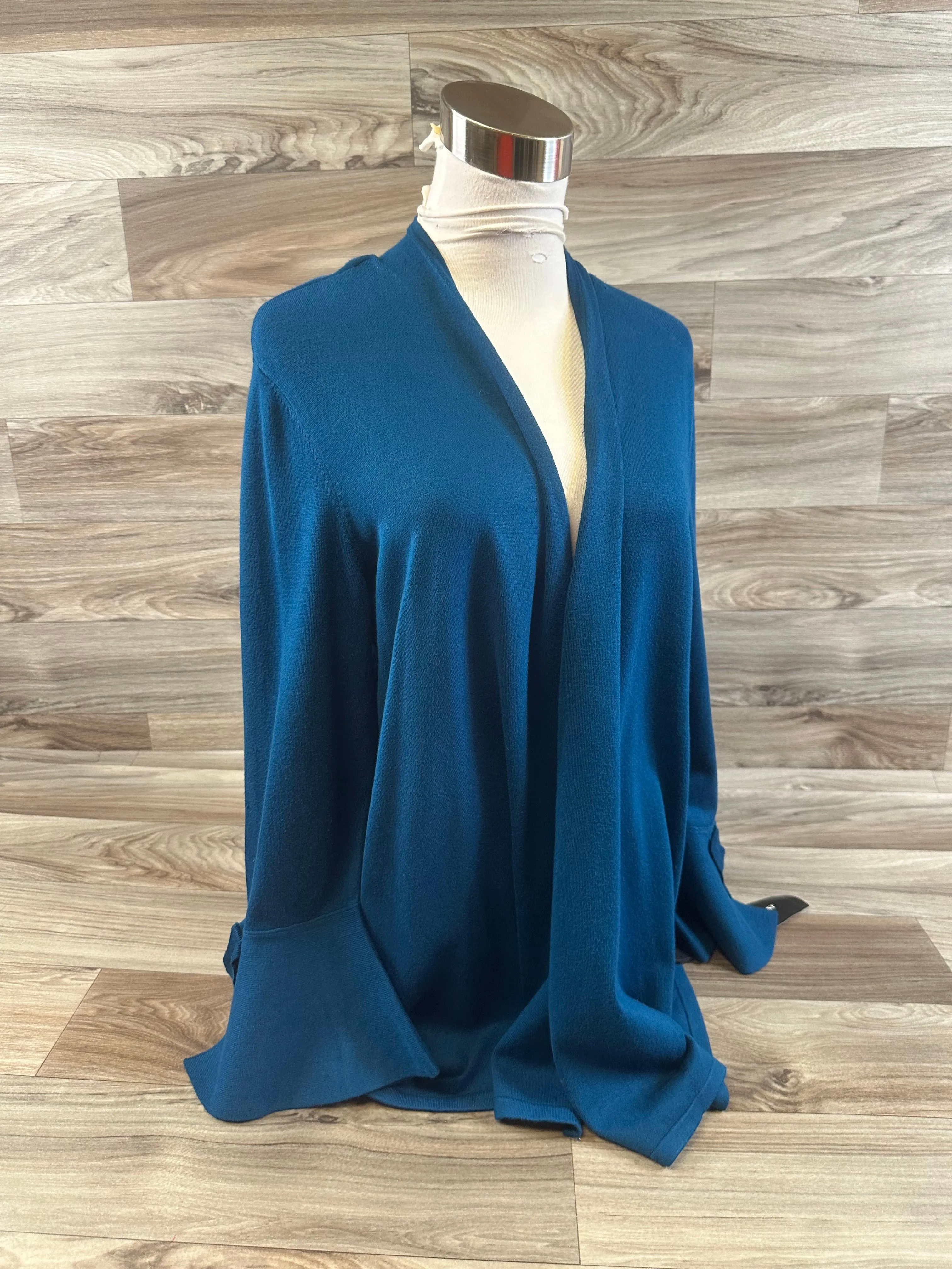 Cardigan By Alfani In Blue, Size: Xl