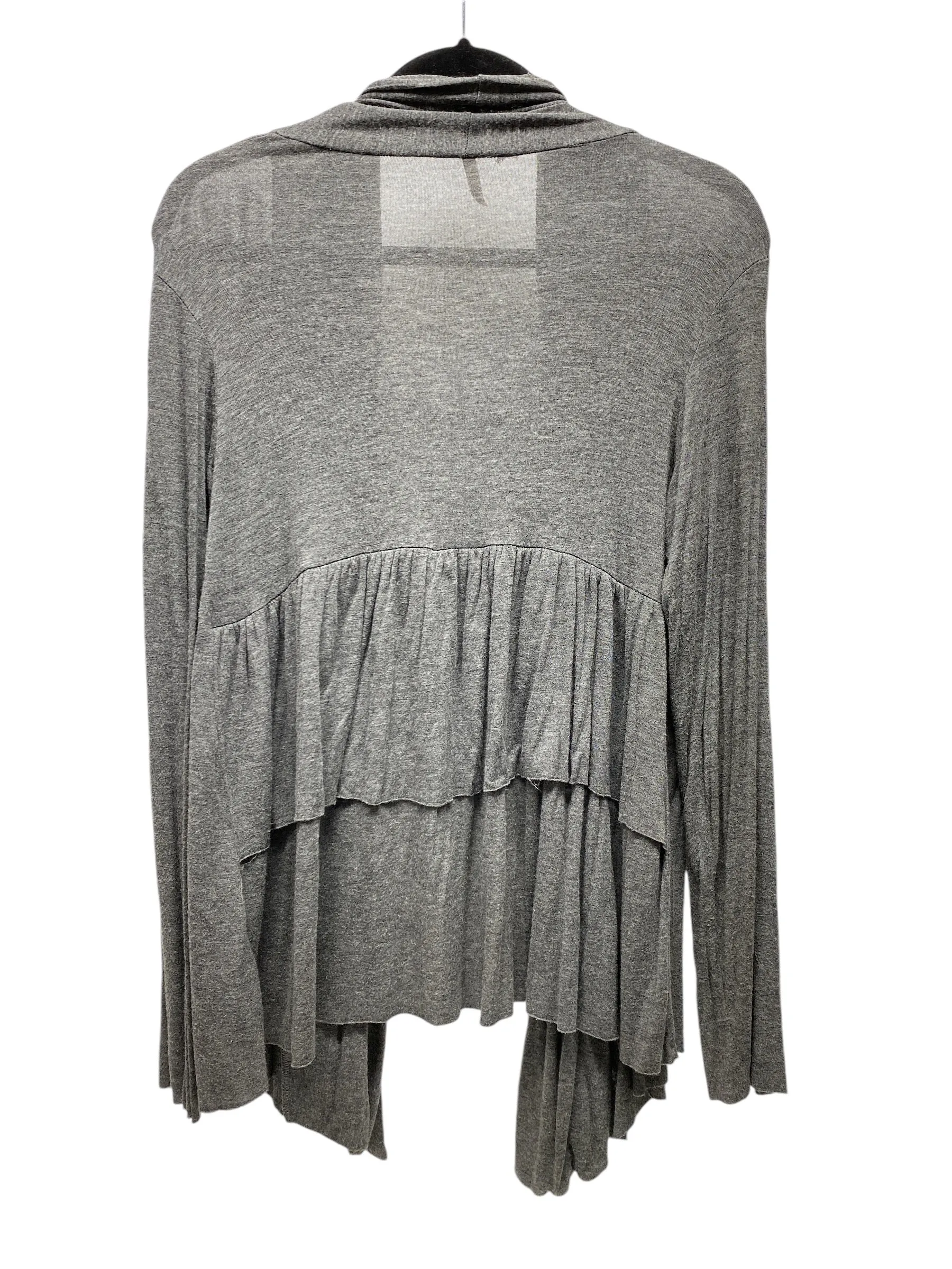 Cardigan By Clothes Mentor In Grey, Size: S