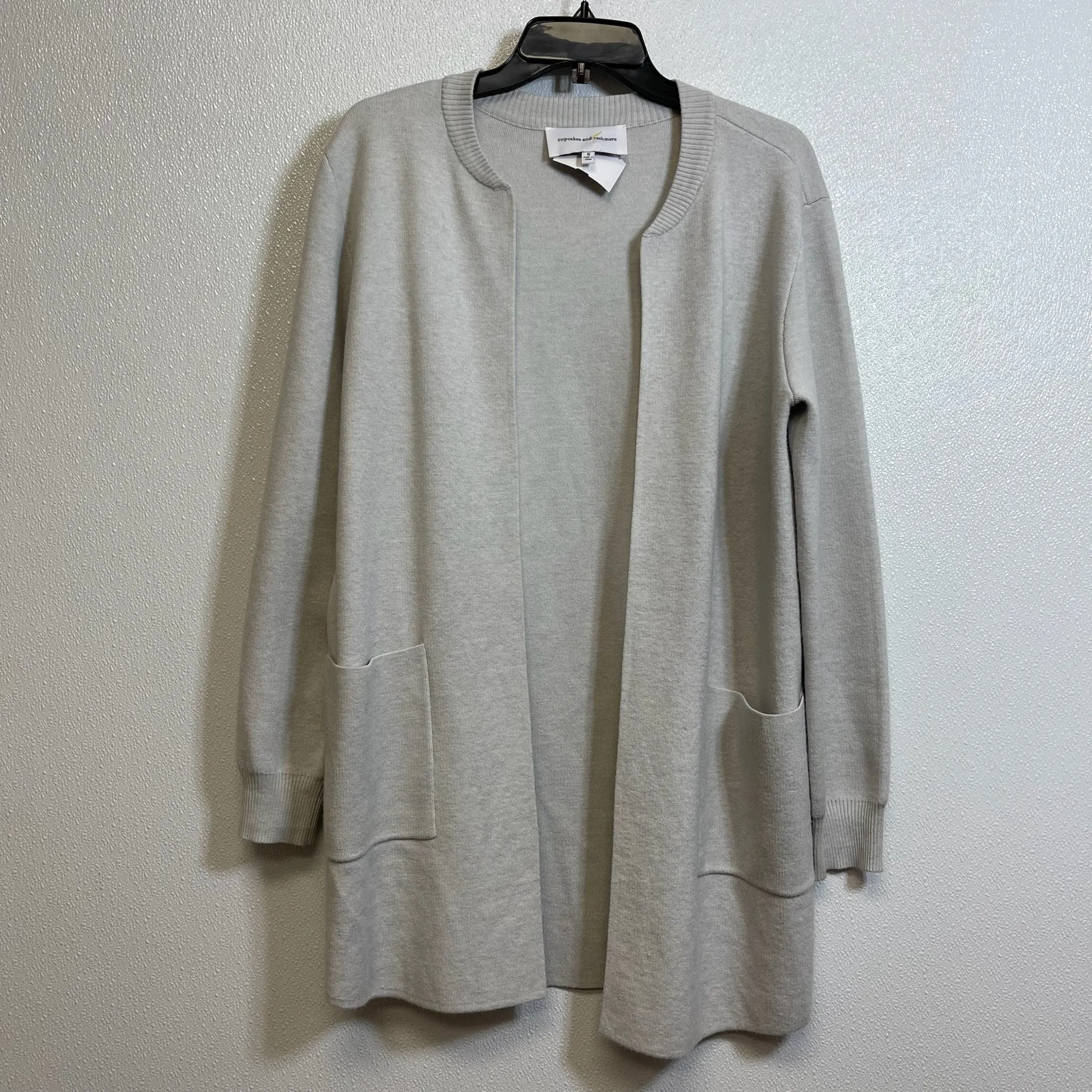 Cardigan By Cupcakes And Cashmere In Grey, Size: S