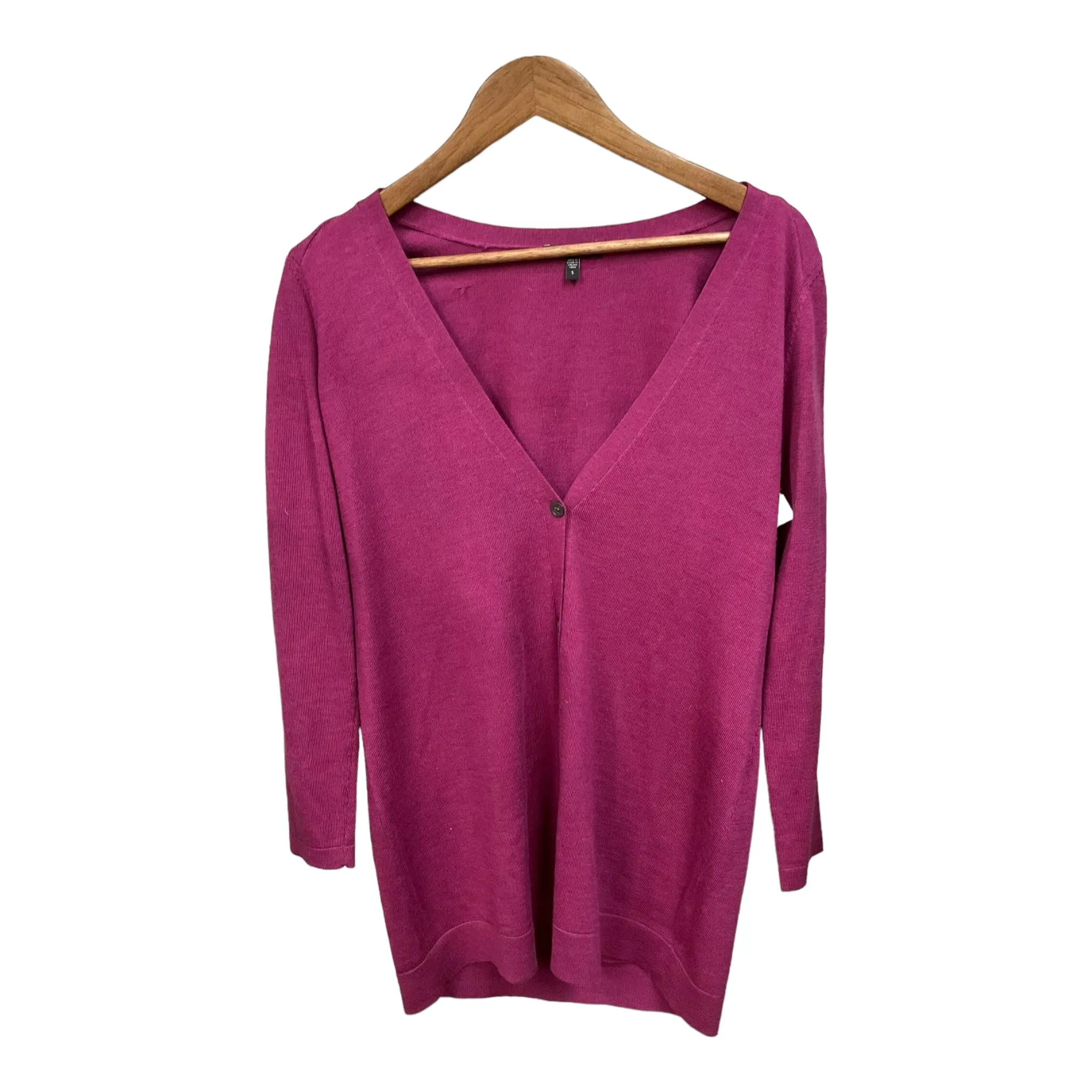 Cardigan By Eileen Fisher In Pink, Size: S