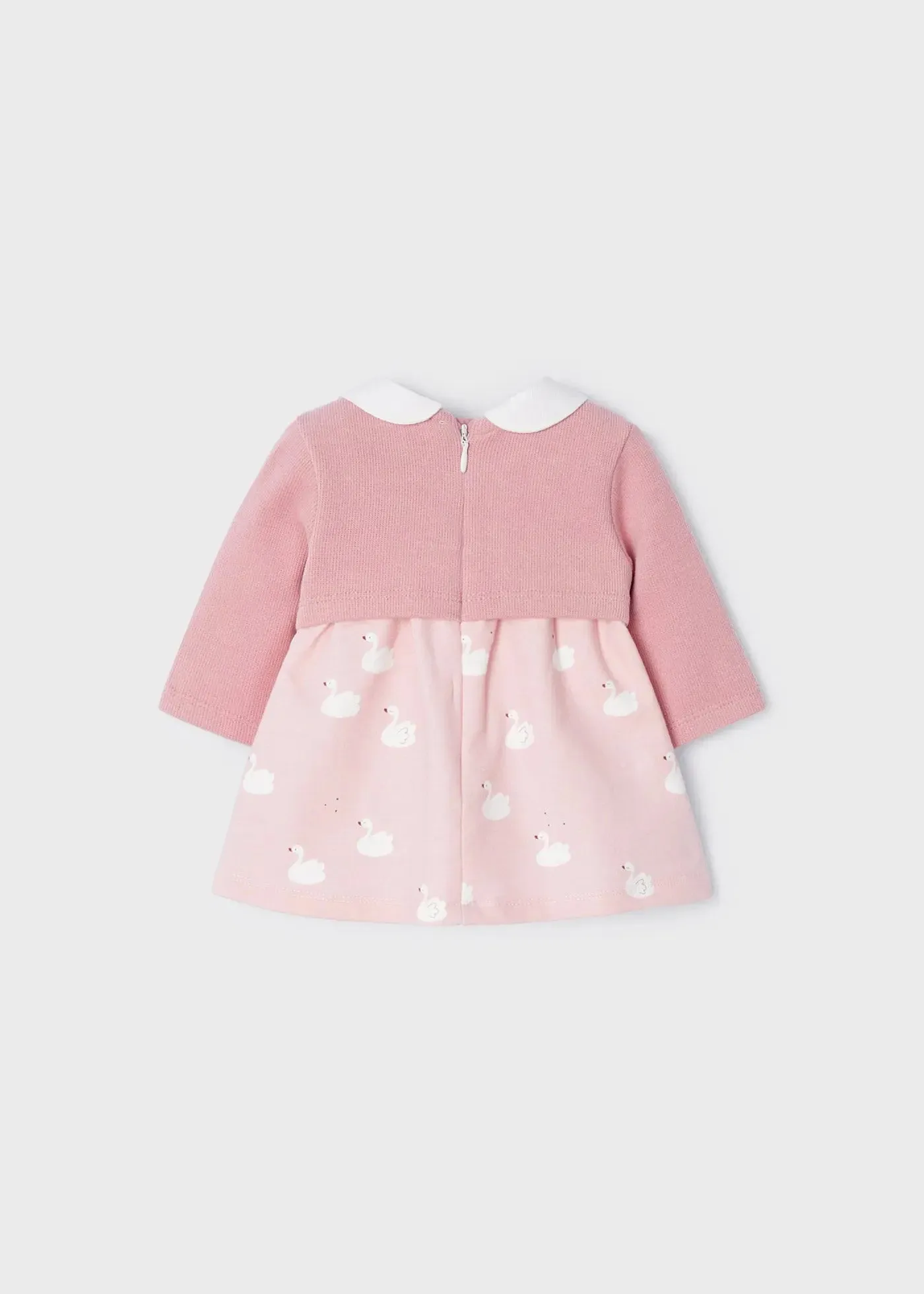 Cardigan Dress Newborn Pink | Mayoral