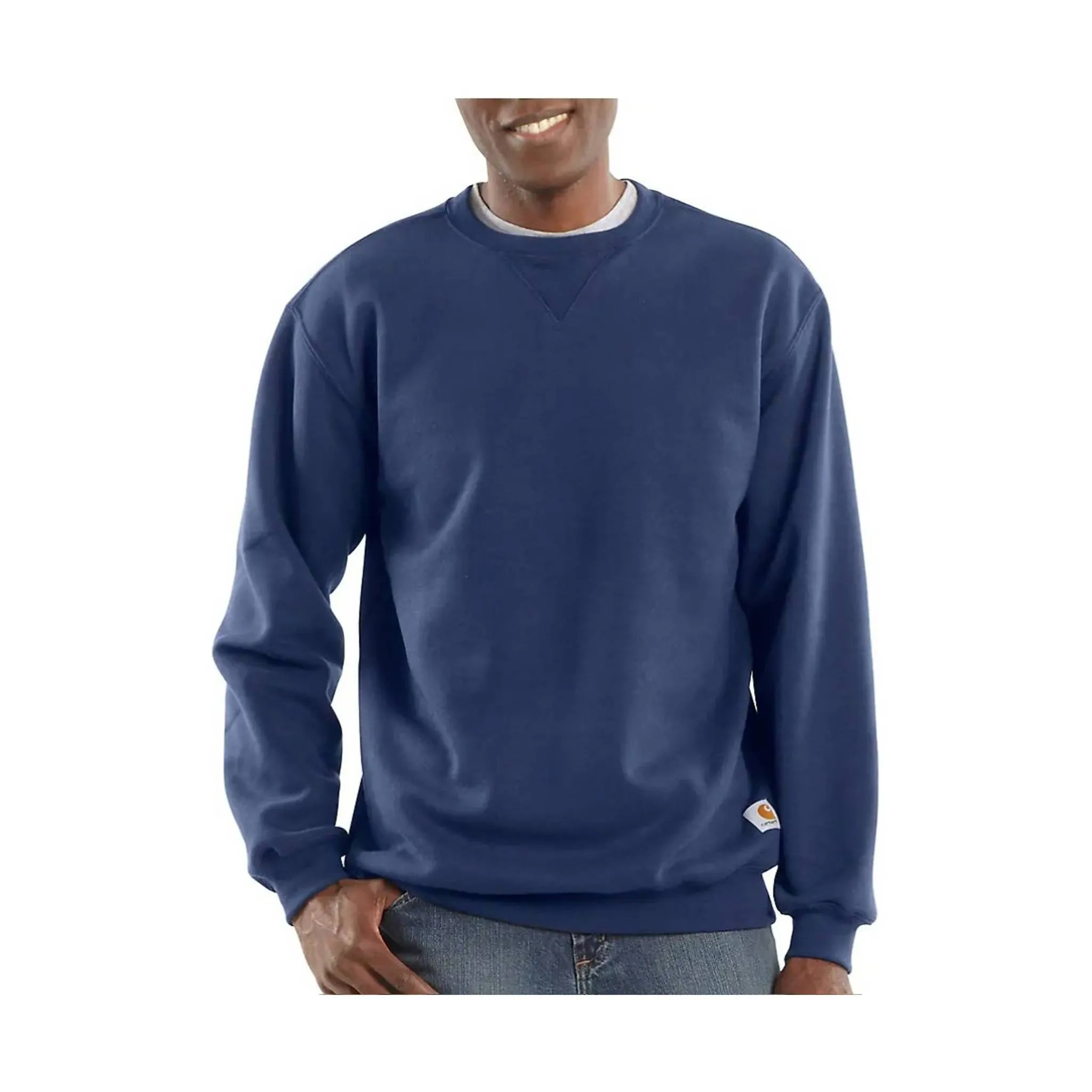 Carhartt Men's Midweight Crewneck Sweatshirt - New Navy