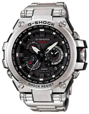 Casio G-Shock Solar Triple-G Atomic Watch - Black Dial - Stainless Steel