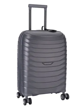 Cellini Grande 4 Wheel Carry-on Trolley Case | Dark Grey