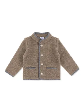 Chaqueta austriaca ribete gris