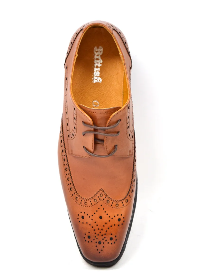 Charles Mens Dress Shoes - Dapper and Attention-Commanding Oxford Leather Design