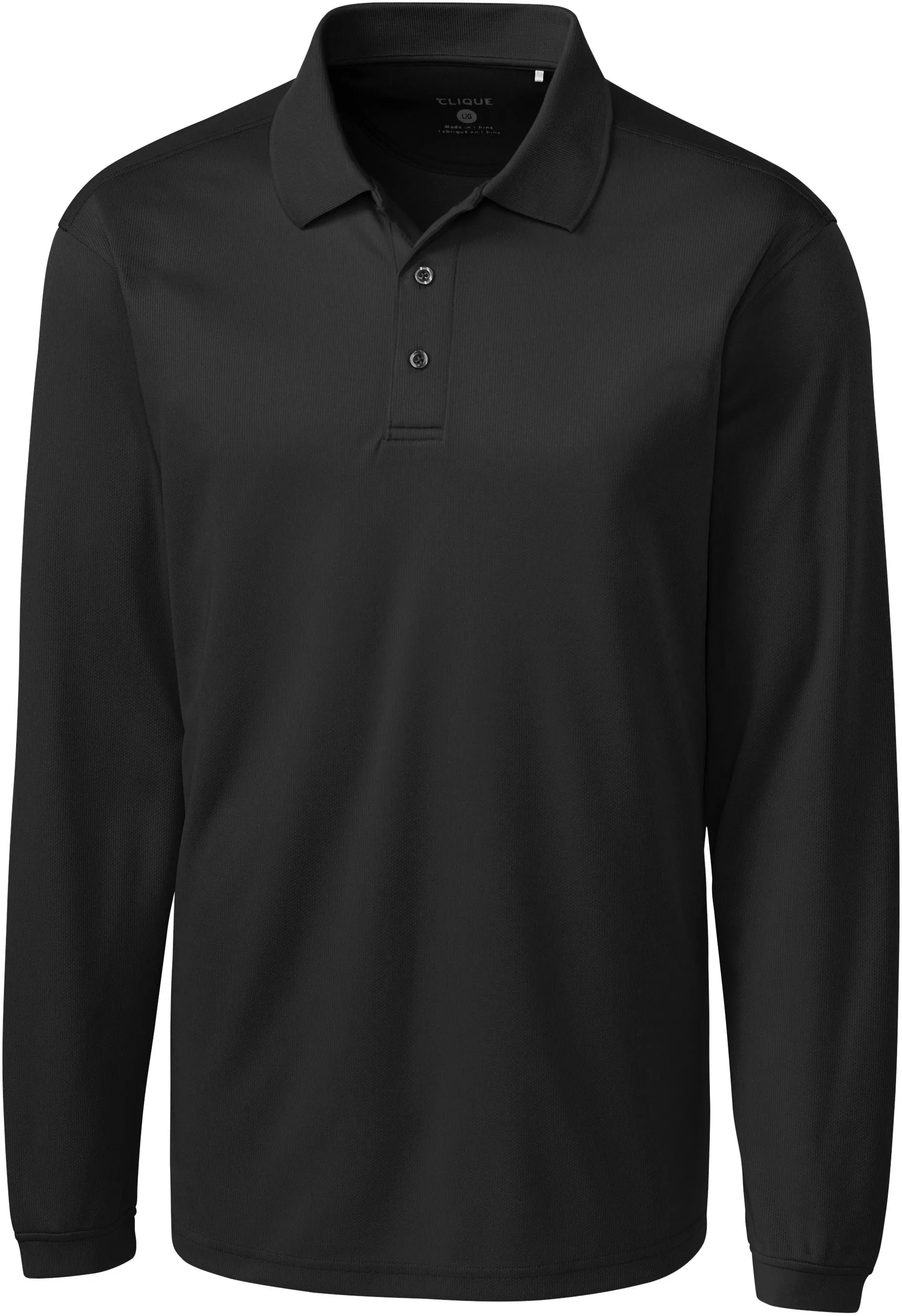 Clique Long Sleeve Ice Pique Polo