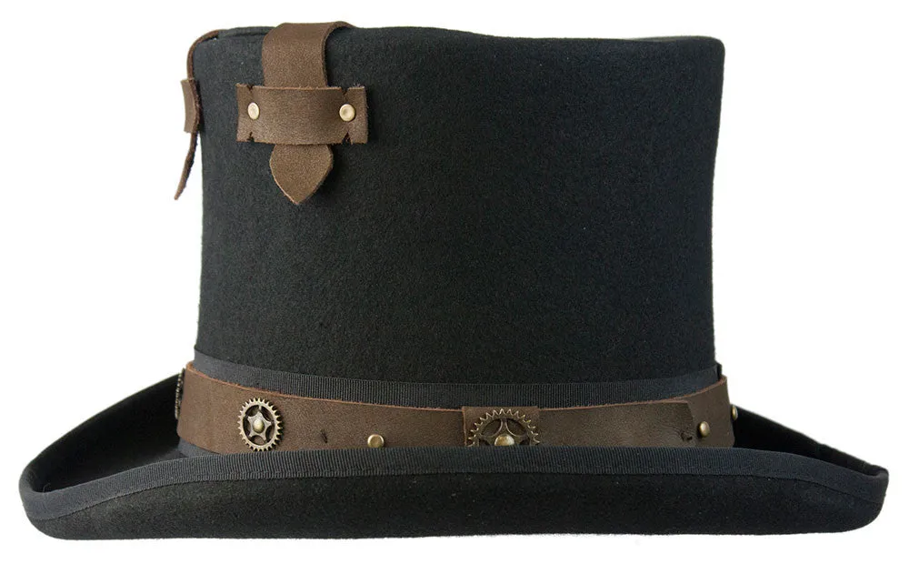 Conner - Steampunk "Boss" Top Hat