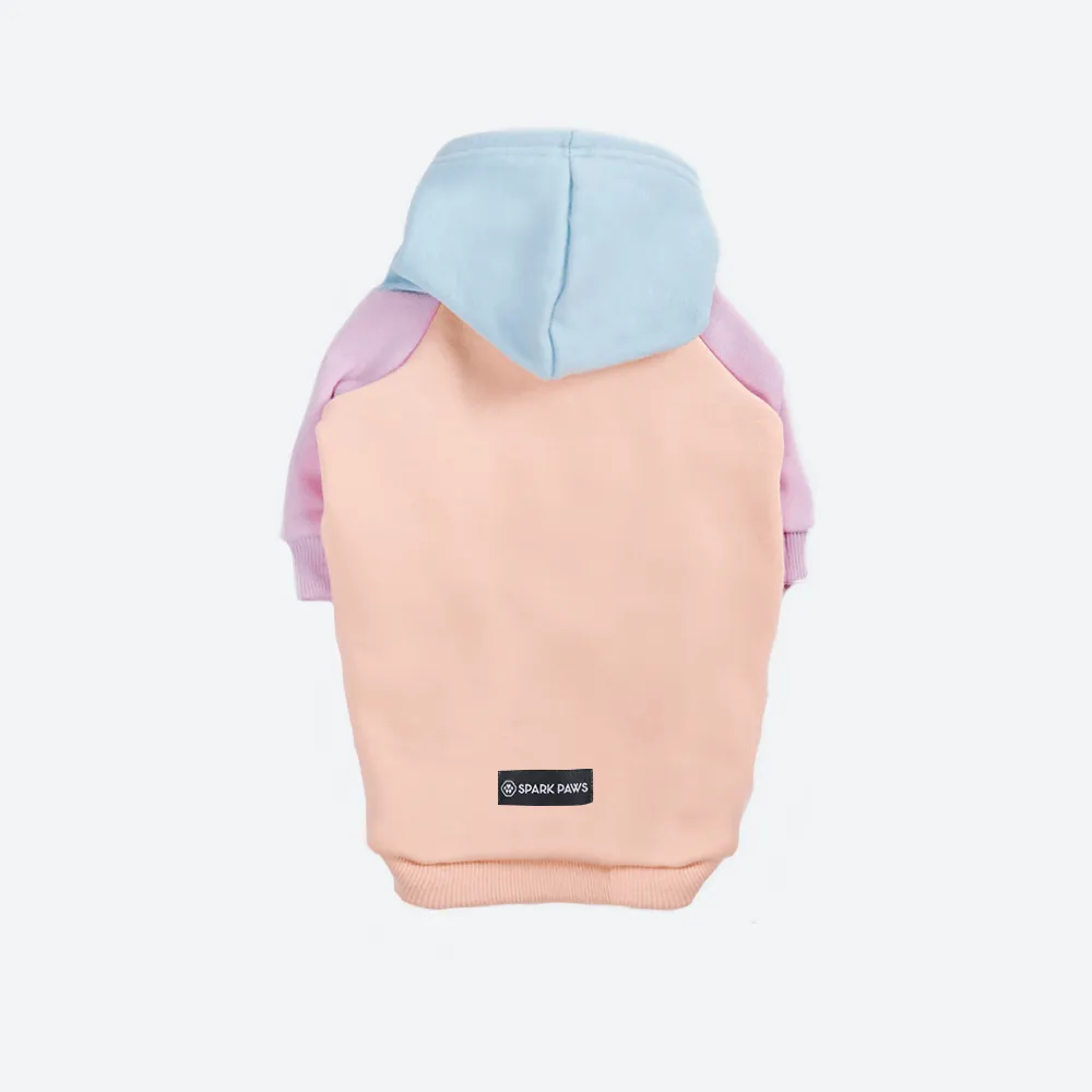 Cotton Candy Dog Hoodie