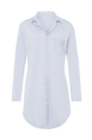 Cotton Deluxe Long Sleeve Short Nightshirt