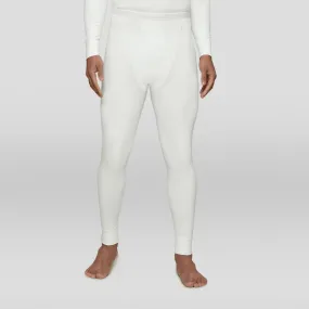 Cotton Rich Thermal Long Johns Ivory White