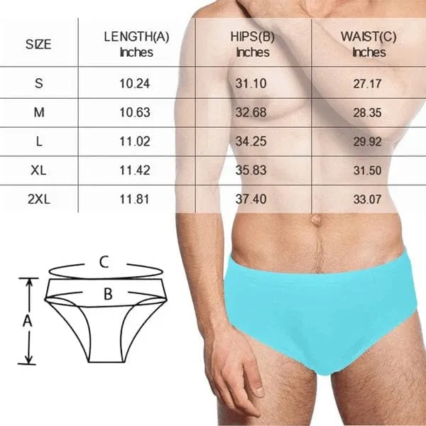 #Couple Matching Swimwear #American Flag Bathingsuit Custom Face Men's Swim Shorts Triangle Briefs Bottoms Women's High Waisted Bikini Bottom for Celebrate Holiday Party