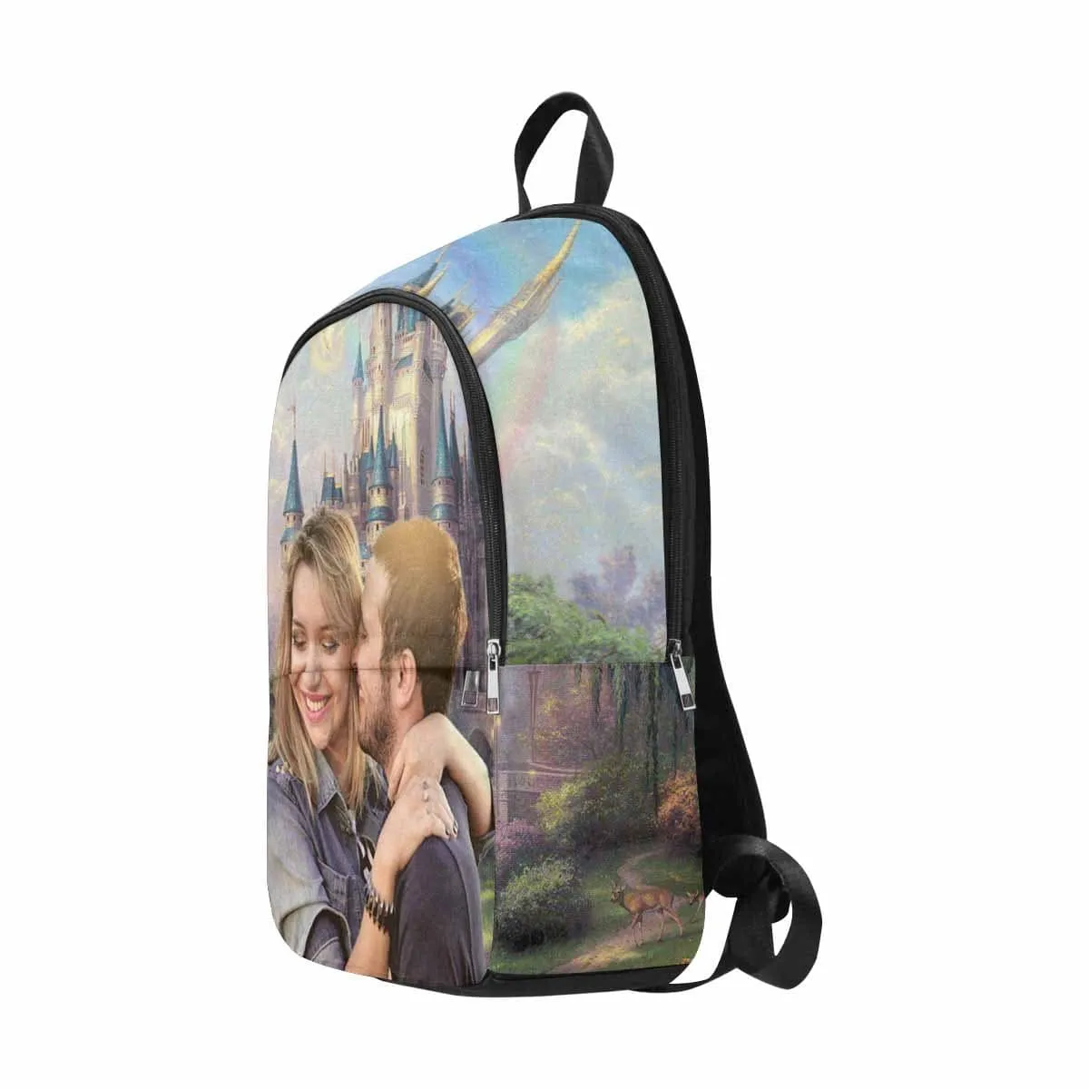 Custom Couple Fantasy Castle Backpack