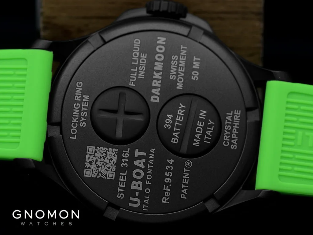 Darkmoon 44mm BK Green PVD Ref. 9534