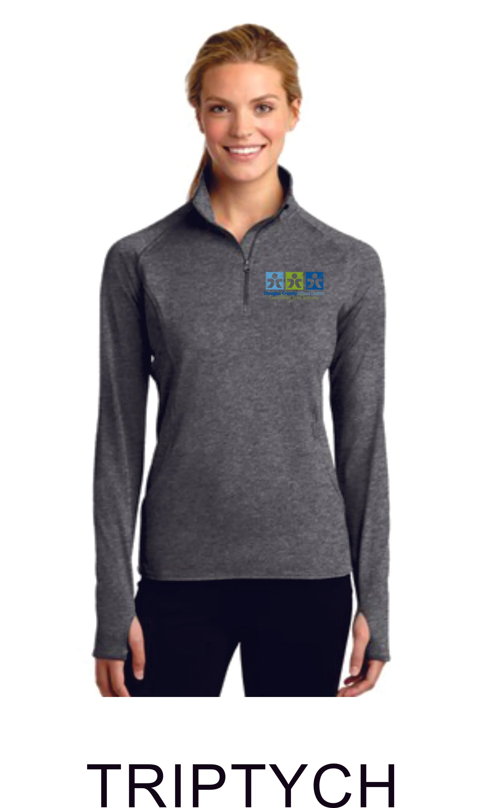 DCSD Staff Ladies 1/4 Zip- 3 designs