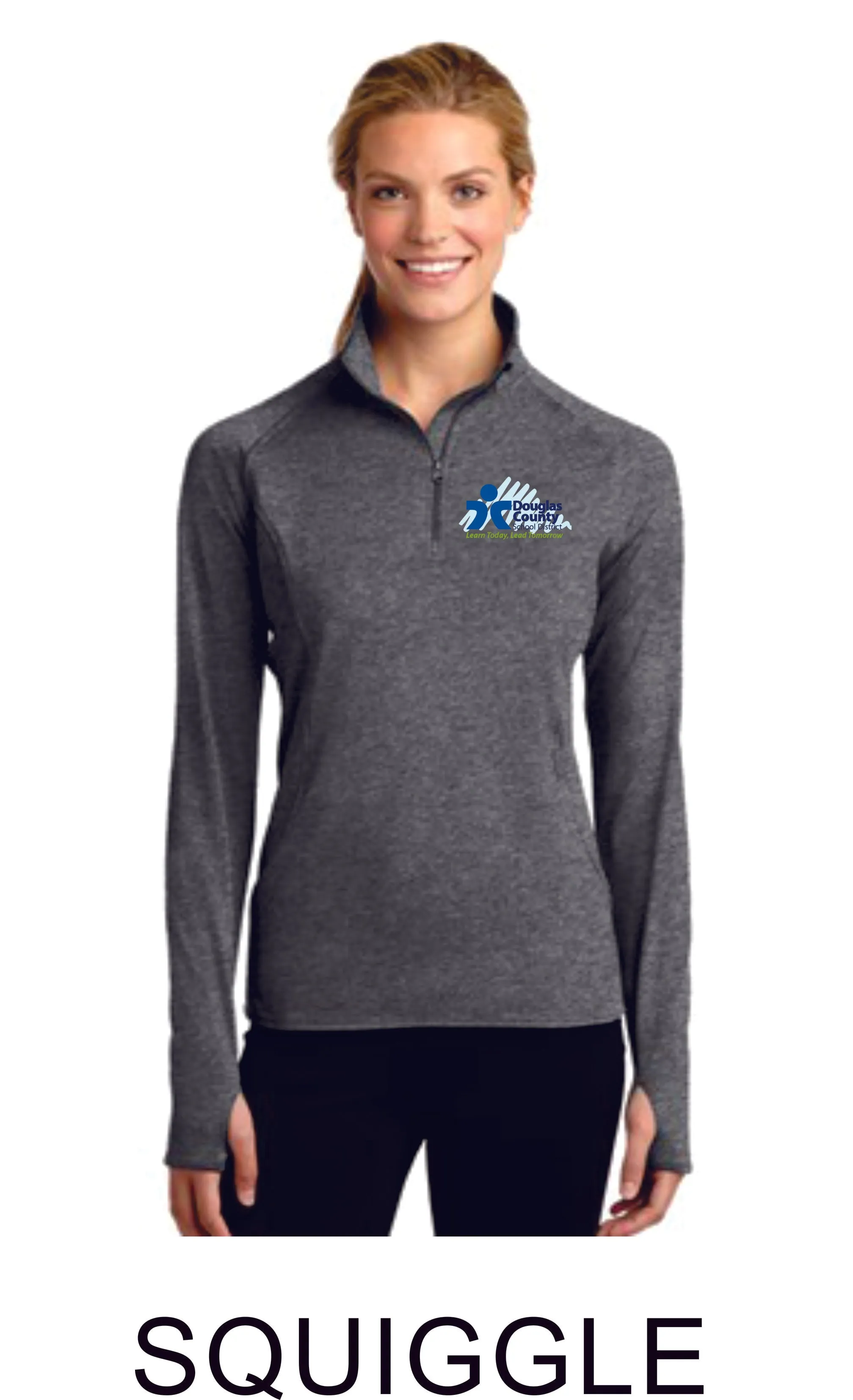 DCSD Staff Ladies 1/4 Zip- 3 designs